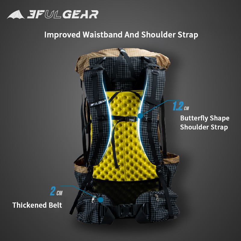 3F UL GEAR QIDIAN Pro 46+10L P – Outdoor Sport Climbing Gear recenzja i cena